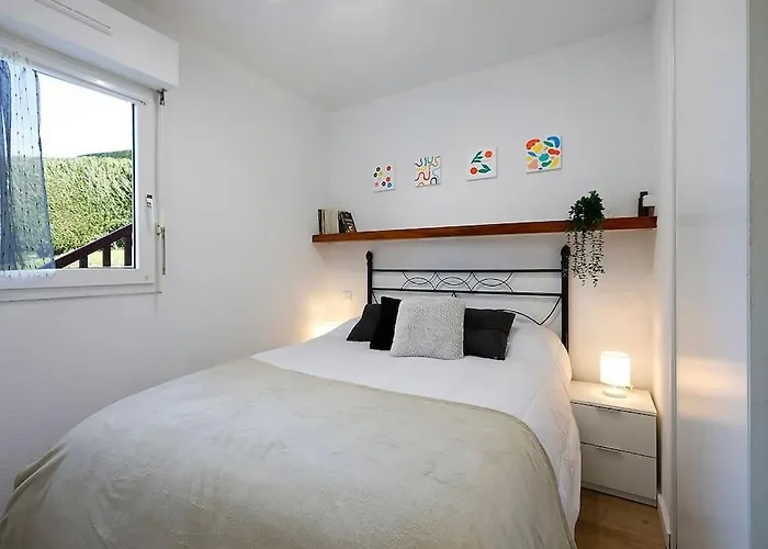 Avec Jardin, Piscine, Parking, Wifi, Proche Plage-beach-playa Apartmán Hendaye